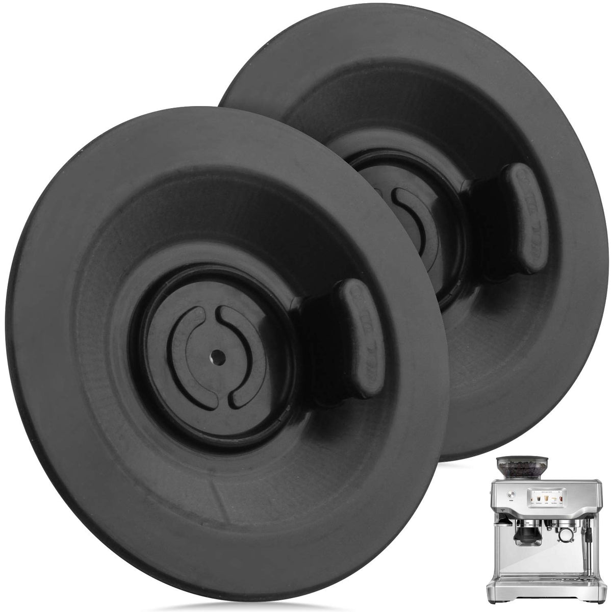 Impresa 2 Pack Espresso Cleaning Disc Compatible With Select Breville Espresso Machines   54Mm Backflush Disc For Espresso Machi