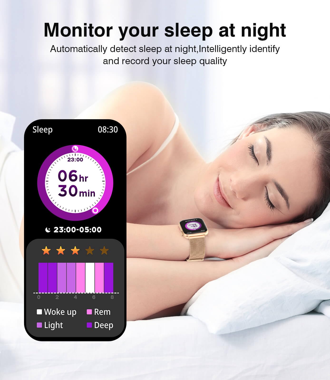 Smart Watches For Women (Answer/Make Calls), 1.9'' Hd Full Touch Screen, Fitness Tracker With Heart Rate Blood Oxygen Blood Pres