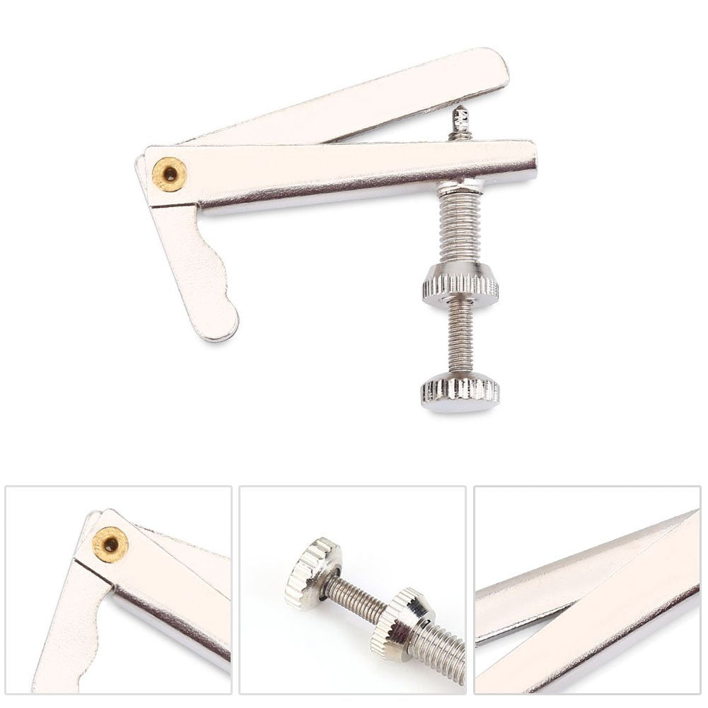 4Pcs/Set Cello String Adjusters, Metal Fine Tuners Cello Replacement Parts For 3/4 4/4 Cello