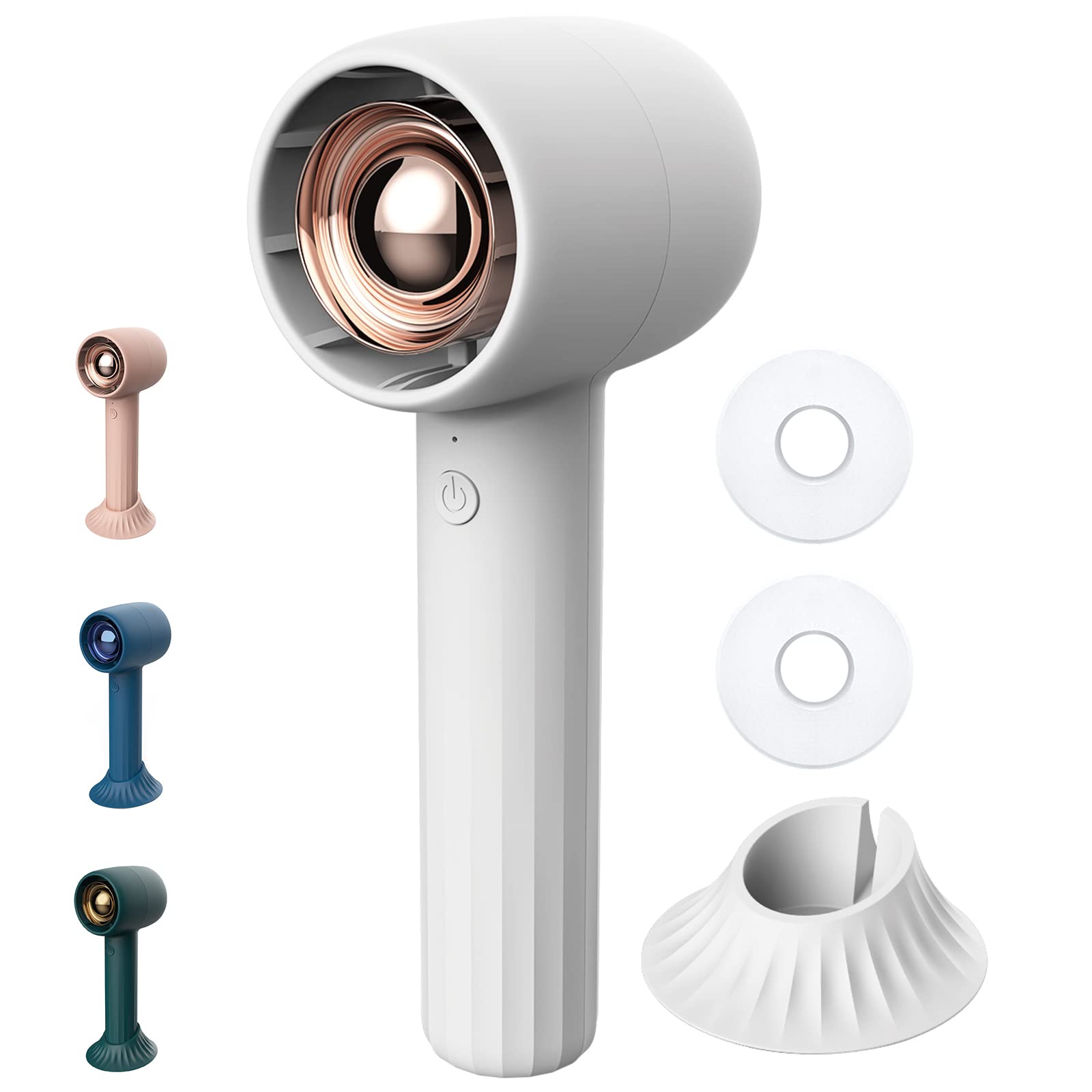 KENSUKA Handheld Fan with Aromatherapy, Portable Hand Held Fan with 2000aMh USB Rechargeable Battery, 3 Speed Adjustable, Ideal 