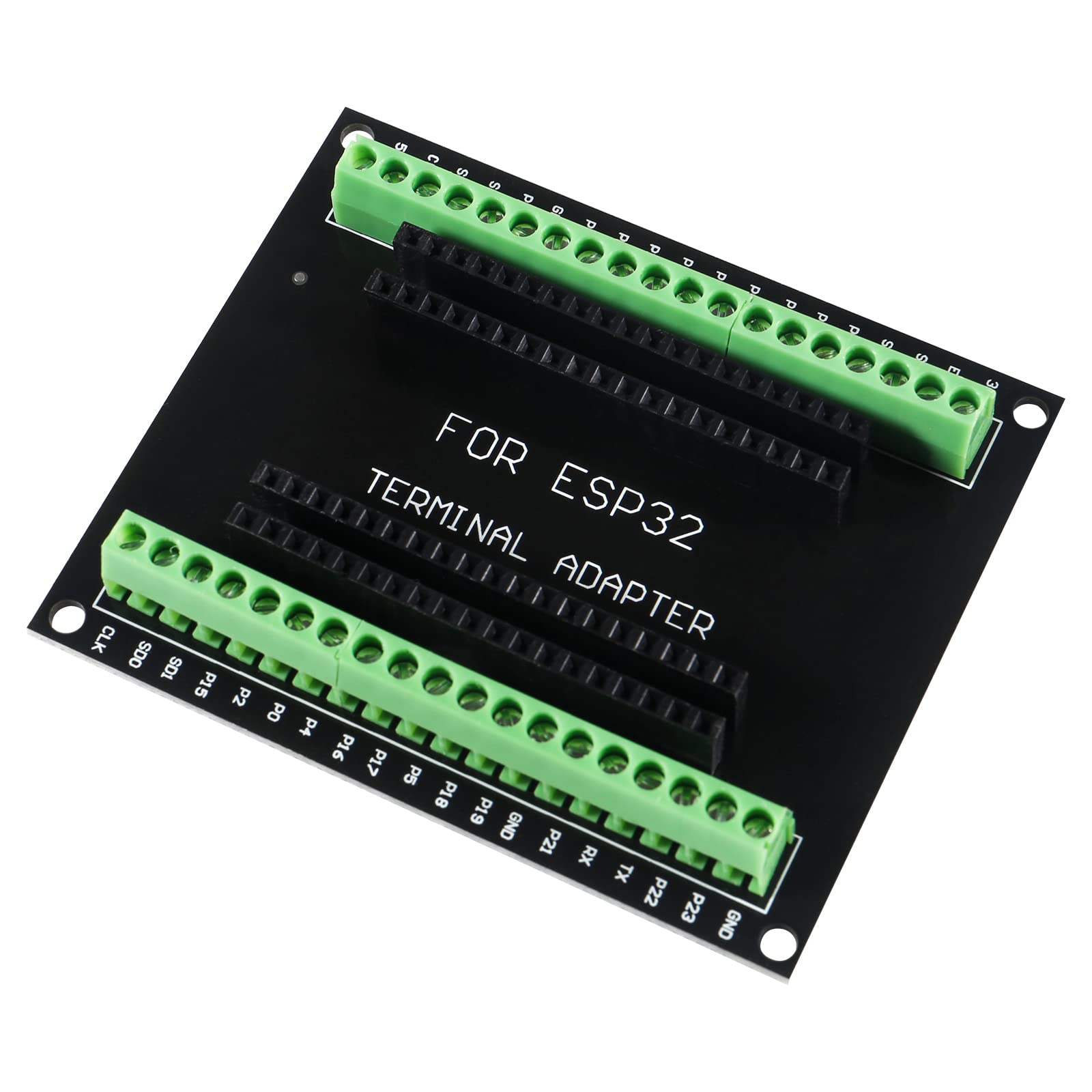 Alinan 2Pcs Esp32 Breakout Board Gpio 1 Into 2 Compatible With 38Pin Narrow Version Esp Wroom 32 Esp32 Microcontroller Developme