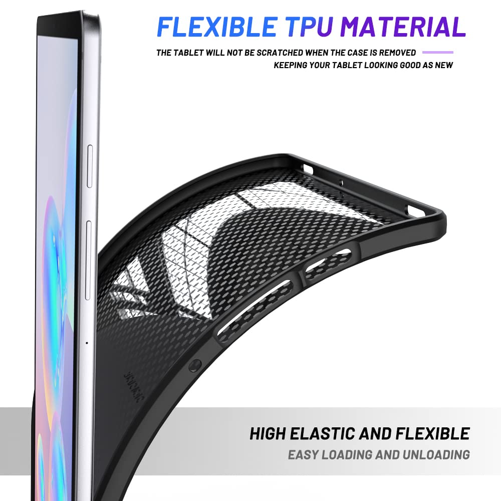 Samsung Galaxy Tab S6 10.5 Case   Thin & Soft Protective Cover For Samsung Galaxy Tab S6 10.5 Inch (2019 Release), Black