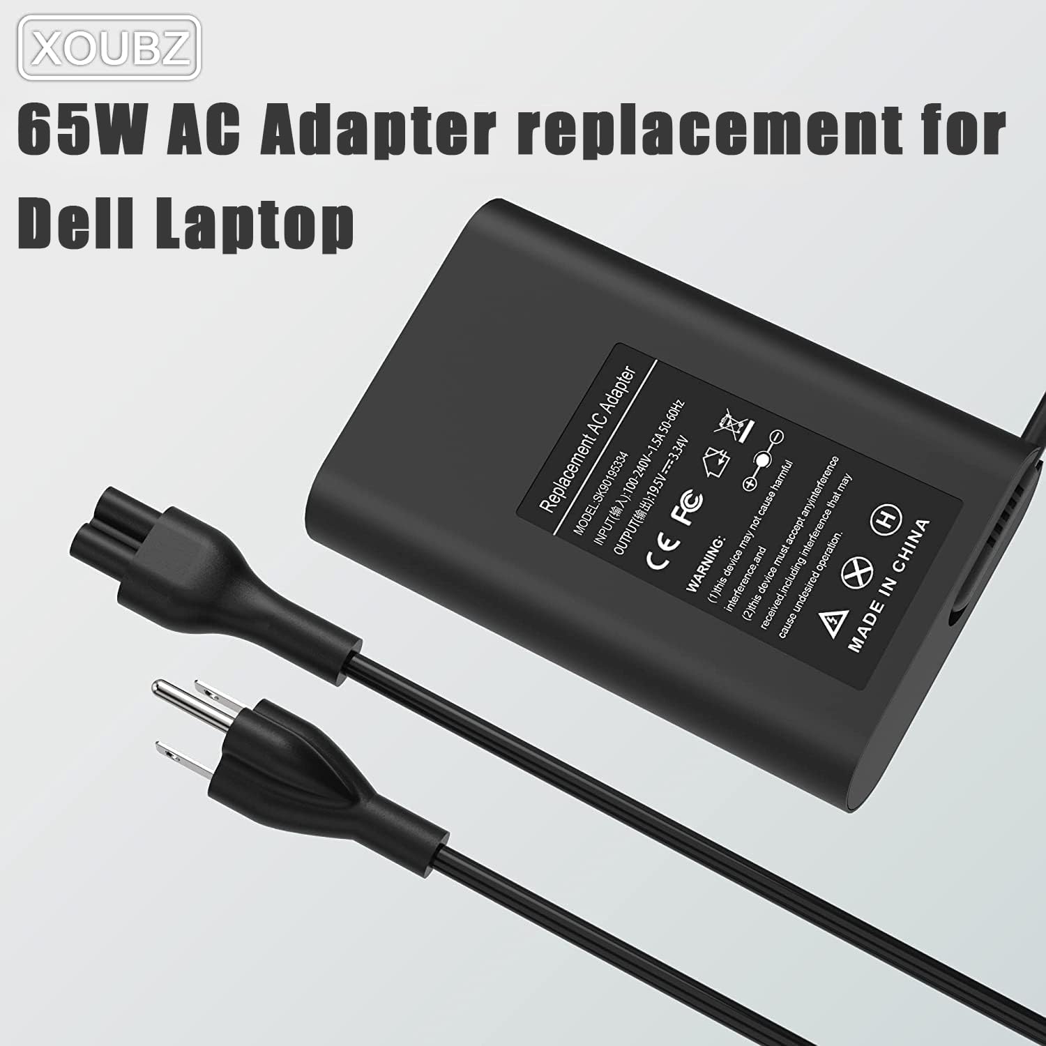 65W Laptop Charger Ac Adapter Replacement For Dell Latitude 5480 5490 5580 5590 7480 7490 E5400 E5440 E5450 E5540 E5470 E5550 E5