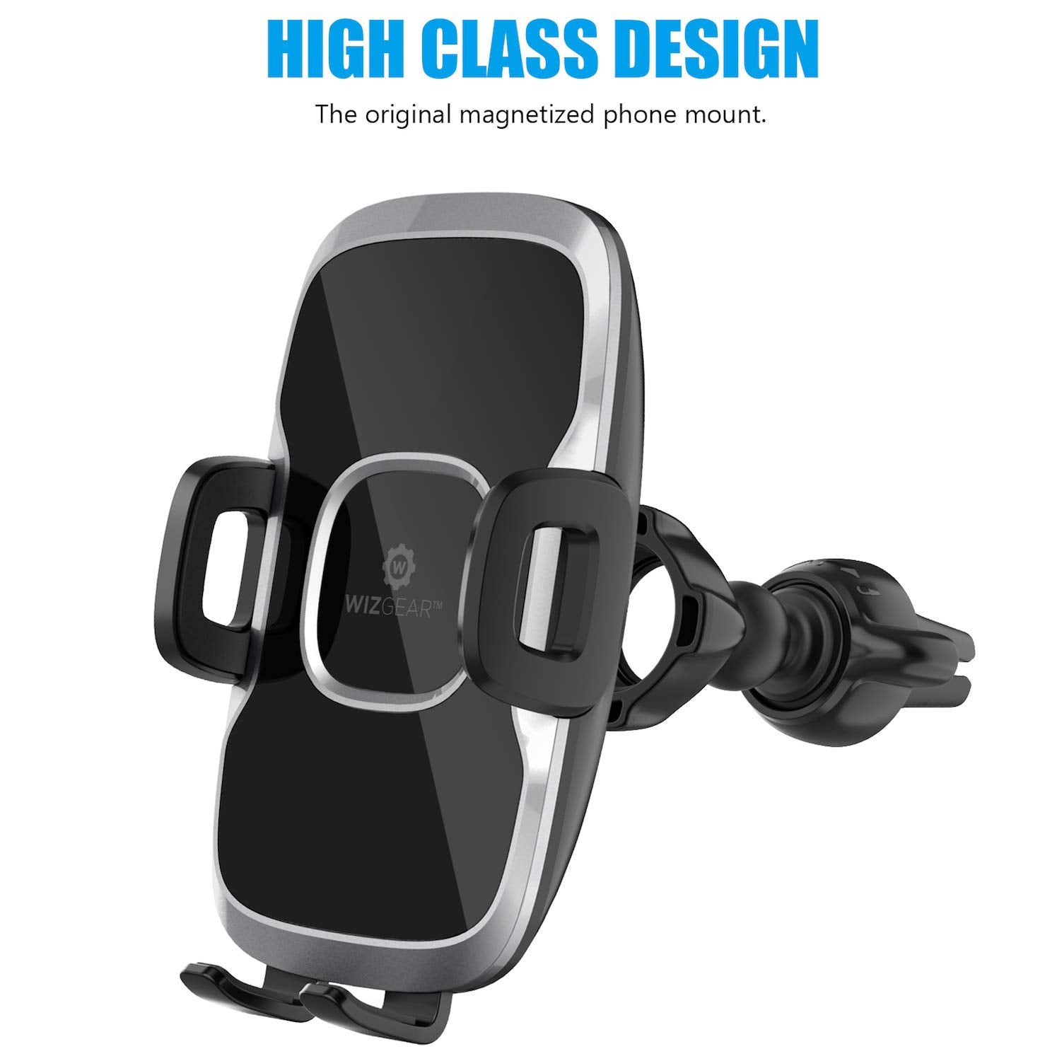 Phone Holder For Car, Wizgear Car Phone Mount Air Vent Cell Phone Holder For Car, Air Vent Phone Holder For Car With Twist Lock