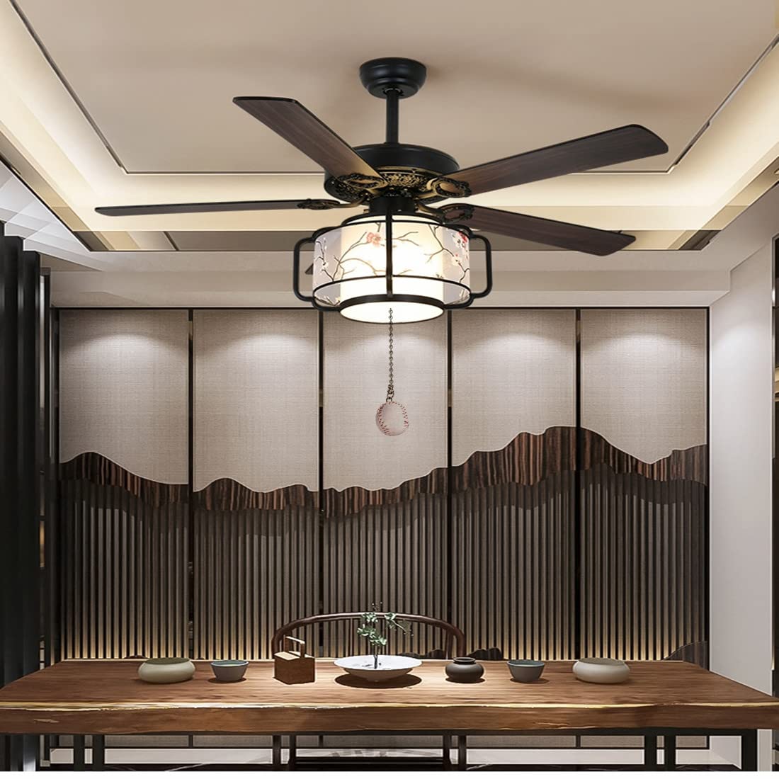 Gdqlcnxb Ceiling Fan Pull Chain Decorative Extension Light Pull Chain Set Silver Tone Chains Baseball Pendant For Ceiling Fans L