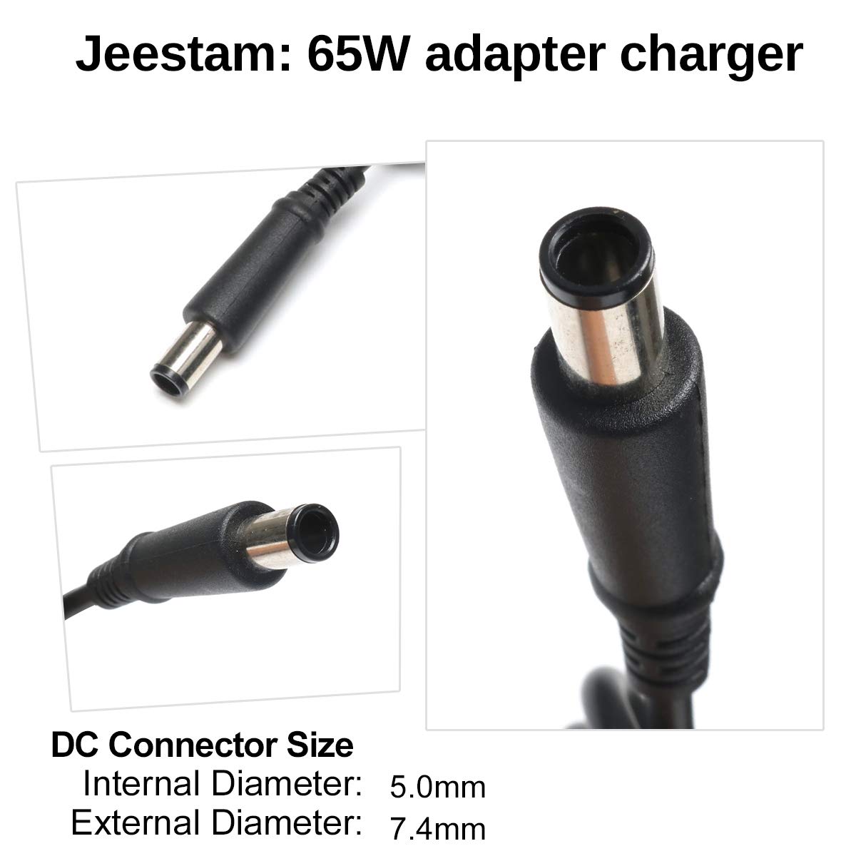 19.5V 3.34A 65W Ac Adapter Laptop Charger Power Supply For Dell Inspiron 15 3521 3537 3531 15R 5521 5537 17 3721 5748 17R 5737 5721 14 3421 5421 14R 5437 5421 N5110 N5010 N7110