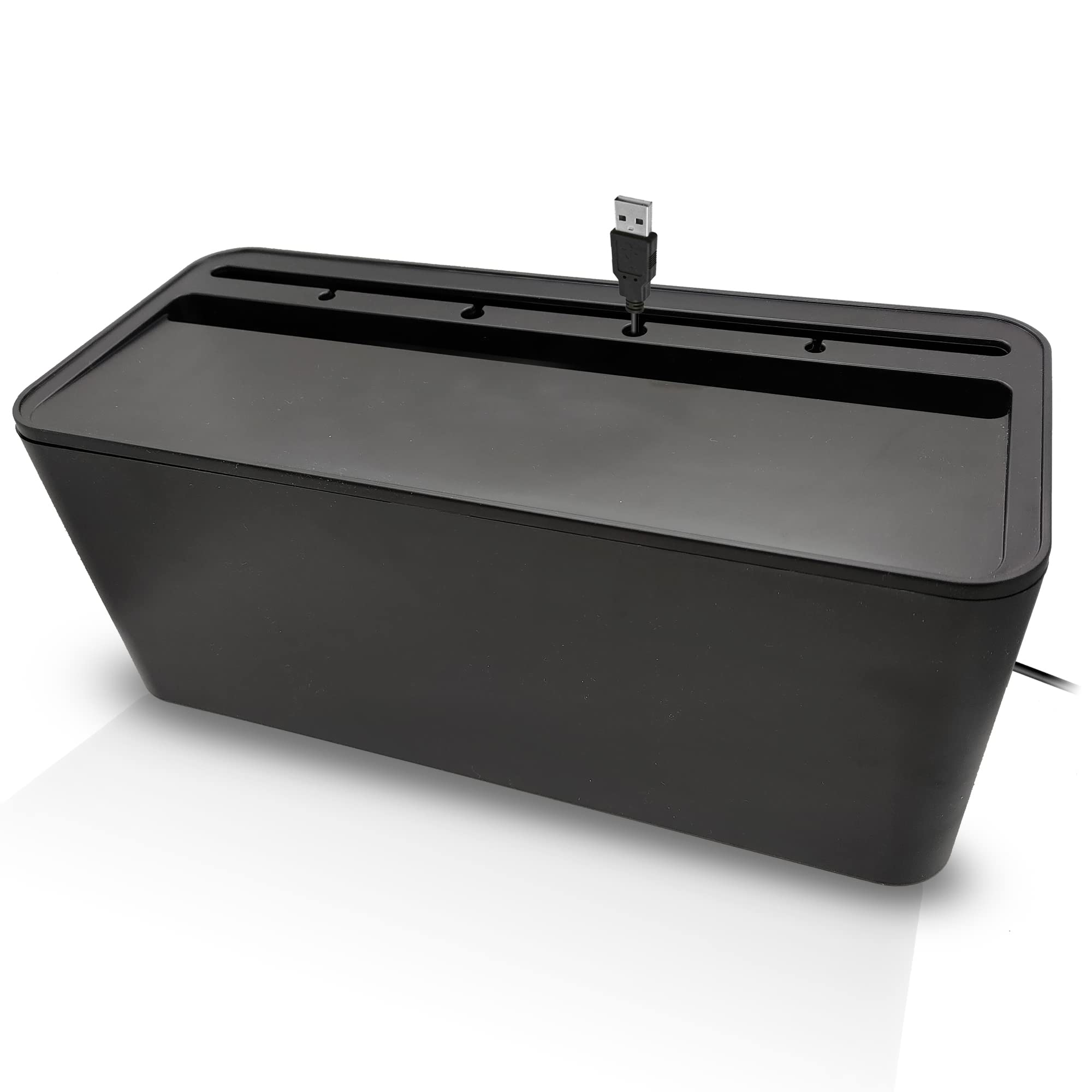 Cable Management Box Cord Organizer   The Cable Storage Box Can Manage Hide Plugs Wires Power Strips Usb Hub Router Tv Computer