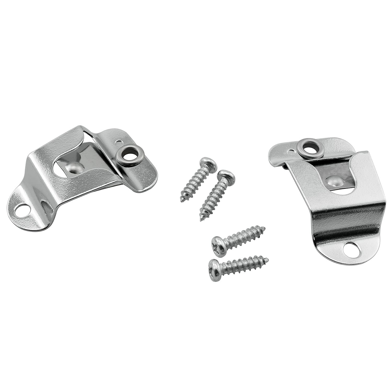 Bllndx Microphone Holders 2Pcs Mic/Cb Mic Hanger Clips Microphone Clip Hook Microphone Hang Up Clip With Screws For Kenwood Mobi