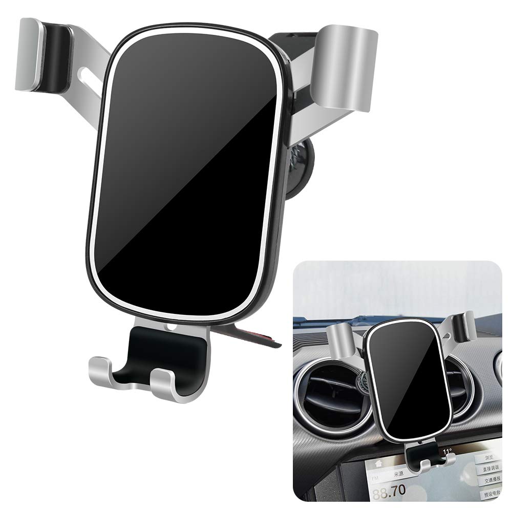 Lunqin Car Phone Holder For 2016 2023 Ford Mustang Auto Accessories Navigation Bracket Interior Decoration Mobile Cell Phone Mou