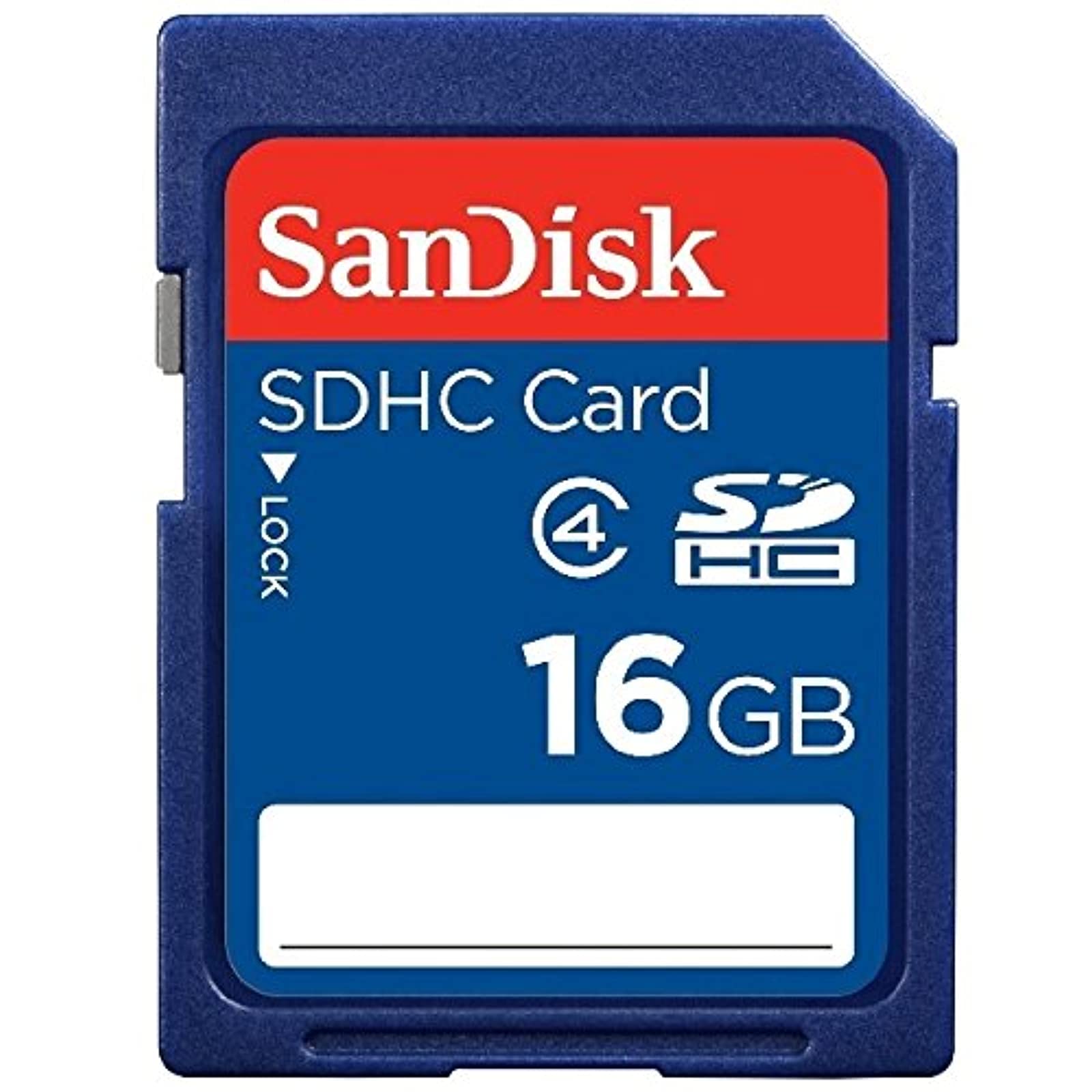SanDisk 16GB Class 4 SDHC Flash Memory Card  2 Pack SDSDB2L016GB35 Retail Package