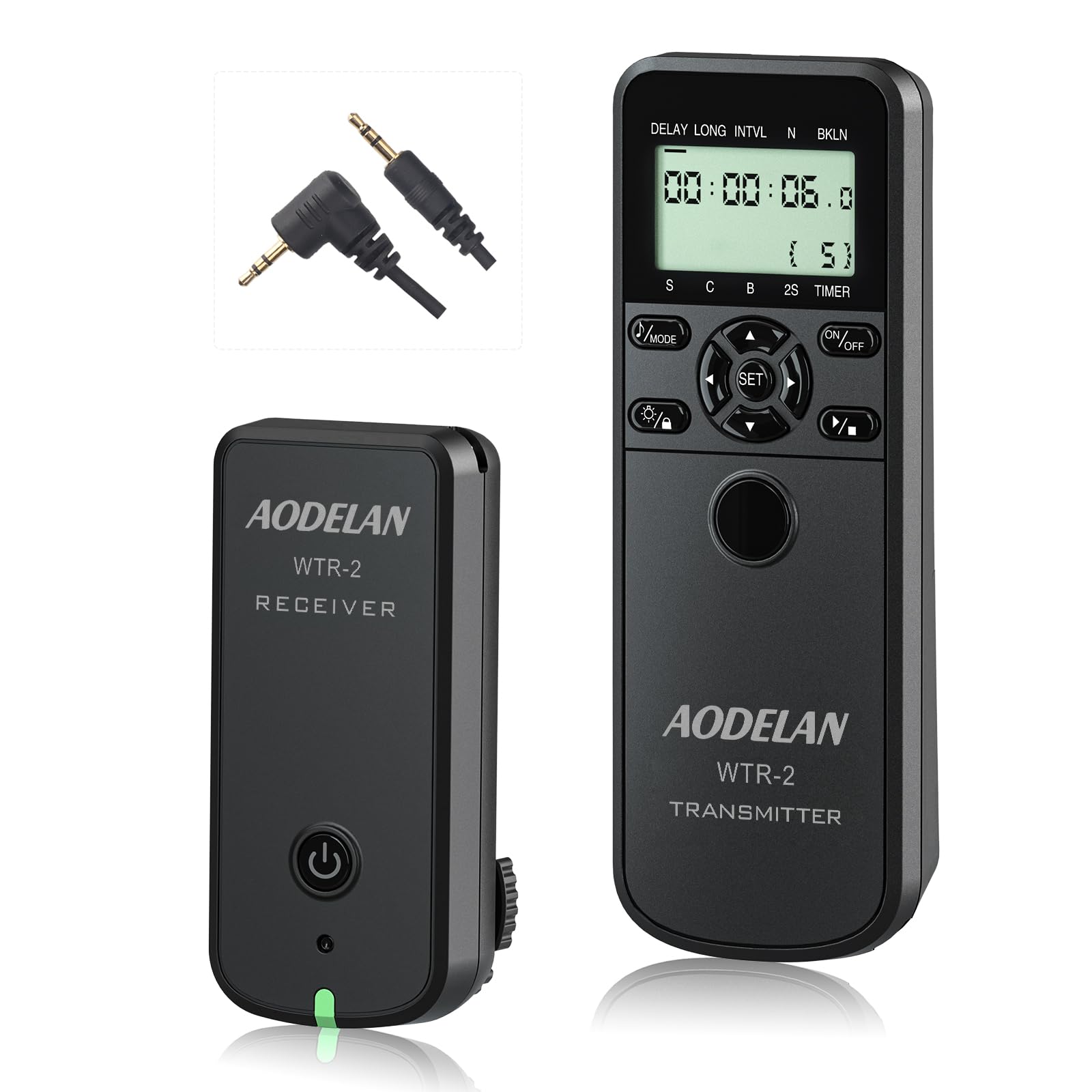 Camera Remote Intervalometer Timer Wireless Shutter Compatible With Canon Eos R6, 850D, 90D, 80D, 70D, Eos R, Eos Ra, Eos Rp; Re