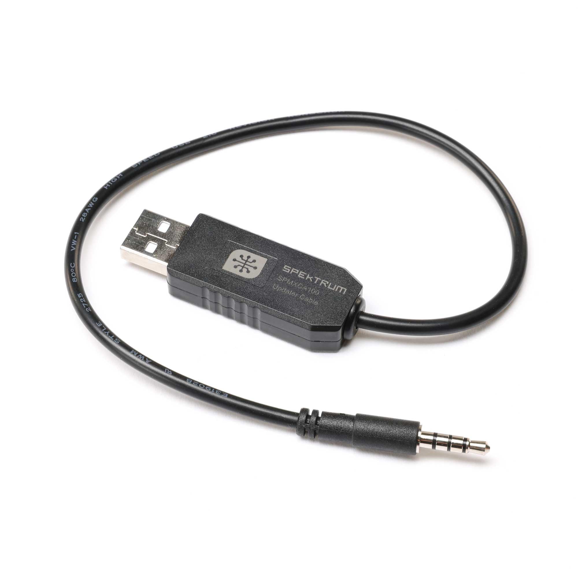 Spektrum Smart Charger USB Updater Cable/Link, SPMXCA100,black