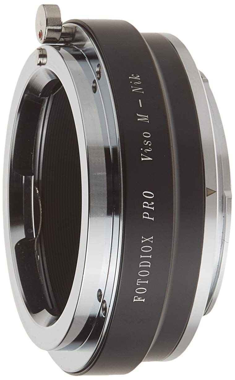 Fotodiox Pro Lens Mount Adapter Compatible with Leica M Visoflex Lenses to Nikon F-Mount Cameras