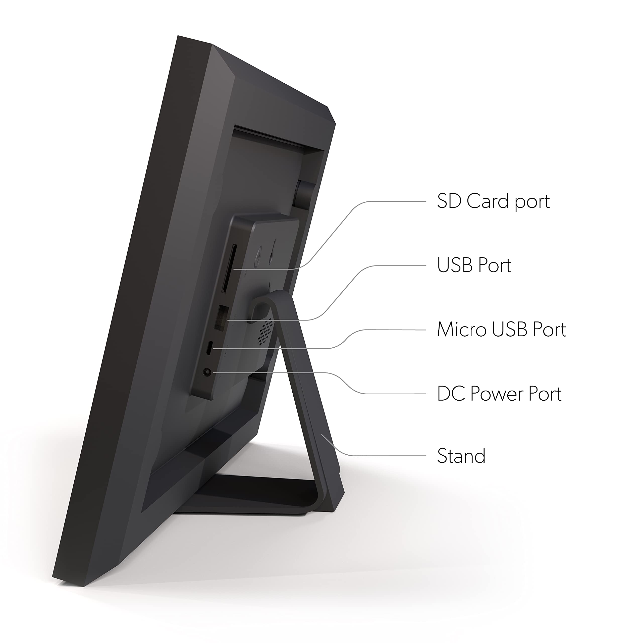 Simply Smart Home Photoshare 10    Wifi Digital Picture Frame, Send Pics From Phone To Frames, 8 Gb, Holds 5,000+ Photos, Hd Tou