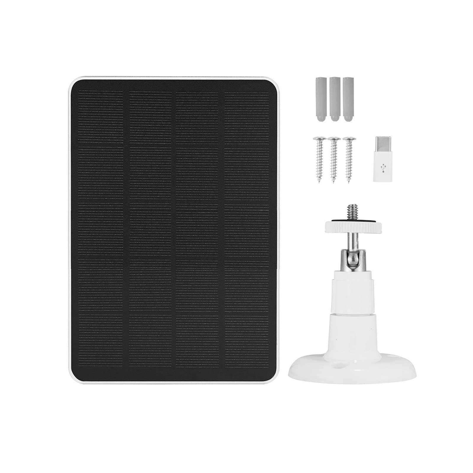 Cyjjzq 2 Pack Solar Panel Camera Charger Fit For Arlo Essential Spotlight/Xl Spotlight Camera, Ring Spotlight Cam Plus/Spotlight