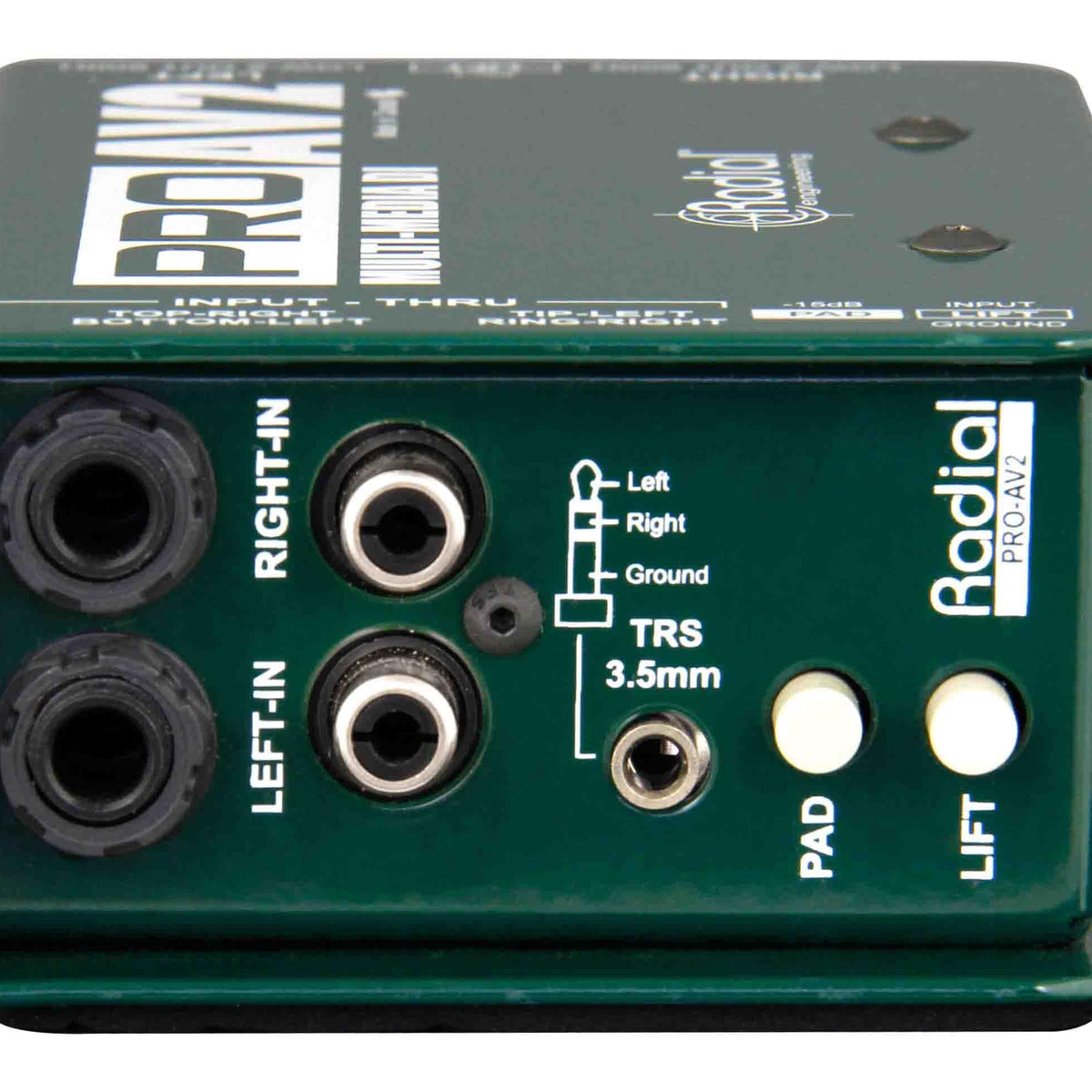 Radial Engineering ProAV2 Stereo Direct Box – Electroeshop