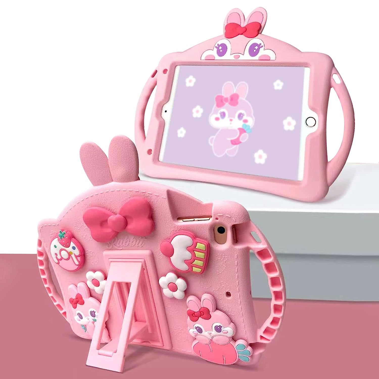 Hdtop Ipad 10.2 Case For Kids, Ipad 9Th/8Th/7Th Generation Case, Ipad 10.2 2021/2020/2019 Shockproof Ipad 10.2 Cover With Should