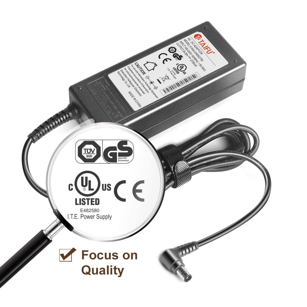 Taifu 24V Charger For Samsung Hw B450 Hw B550 Hw B650 Hw C450 Hw S50B Hw Q600B Hw Q700B Hw Q60B Hw R450 Hw Q600A Hw F335 Hw F350 Hw F355 Hw F550 Hw F551 Hw Fm35 Samsung Soundbar Power Supply Cord