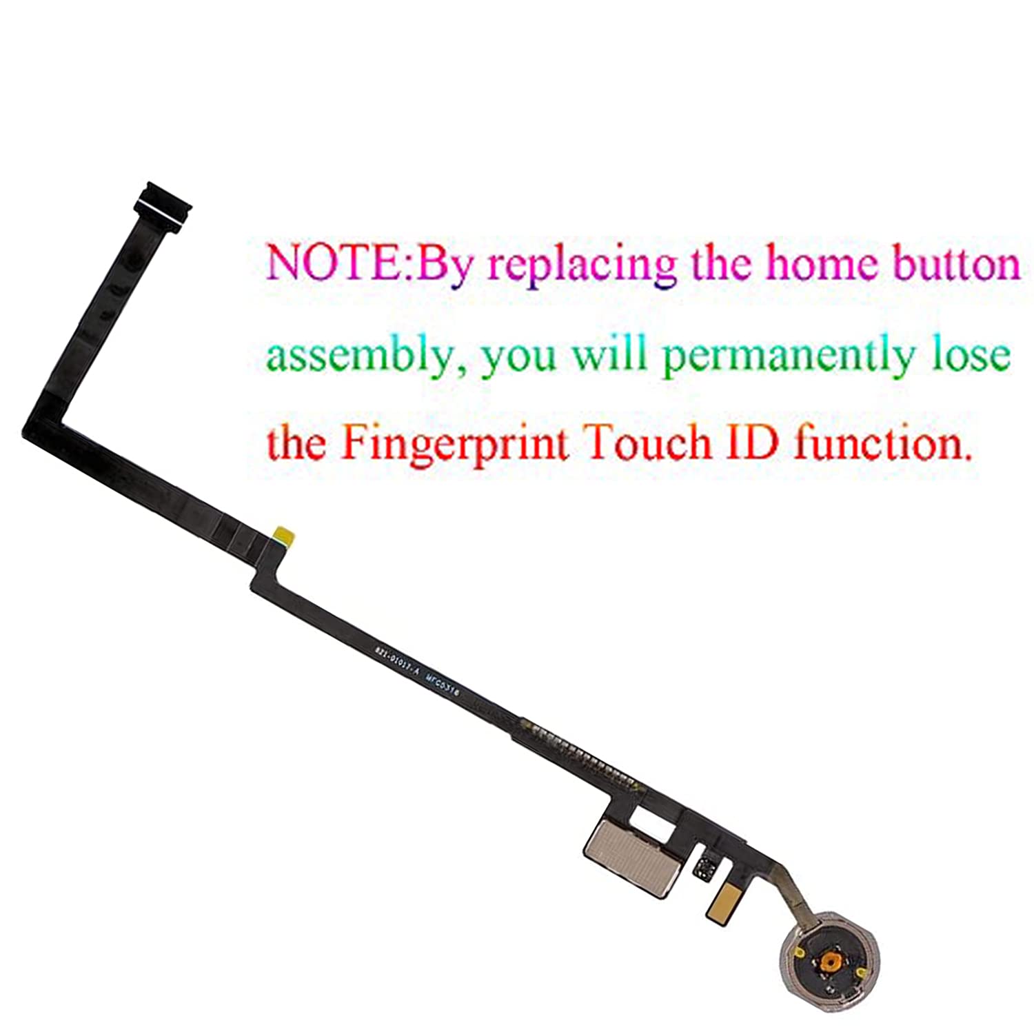 T Phael White Home Button Replacement Compatible With Ipad 5 5Th Gen 2017 (A1822 A1823) And Ipad 6 6Th Gen 2018 (A1893 A1954) 9.