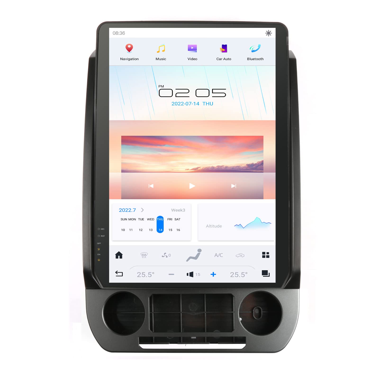 Nakevich 14.4 Inch Qualcomm Android 11 Car Radio For Ford F150 2015 2021 F250 F350 F450 2017 2021 Stereo Upgrade Tesla Style Das