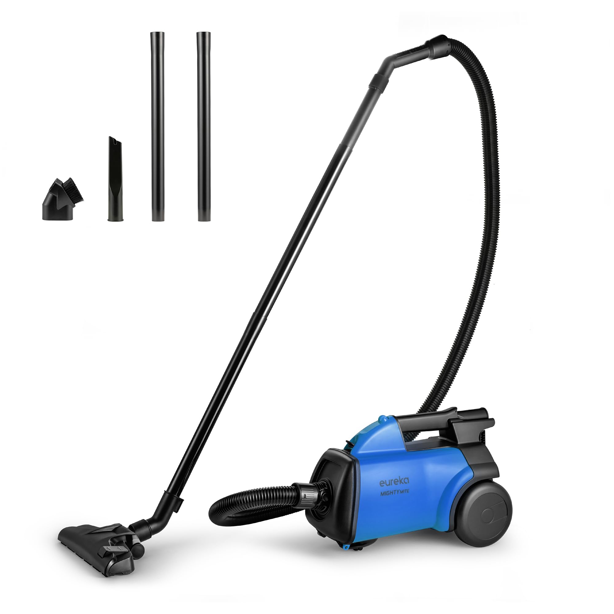 Eureka Lightweight Vacuum Cleaner For Carpets And Hard Floors, 3670H With 2 Bags, Blue