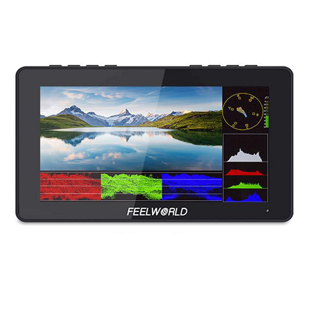 Feelworld F5 Pro V4 6 Inch Touch Screen Dslr Camera Field Monitor With 3D Lut,Ips Fhd 1920X1152 With F970 Install And Power Kit 