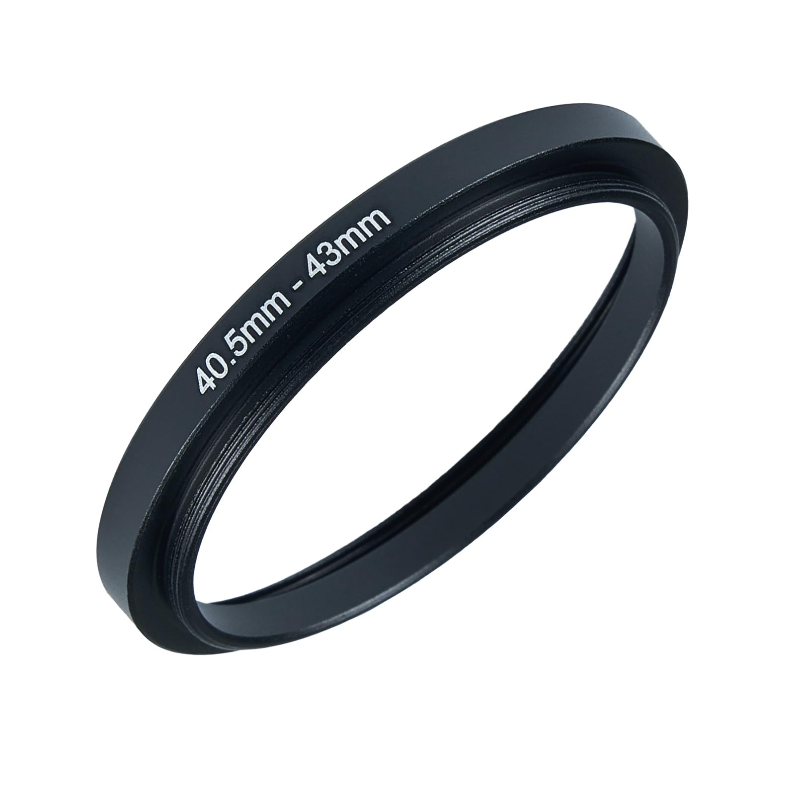Gznly 40.5Mm To 43Mm Step Up Adapter Rings Filter Adapter Black Metal Step Down Filter Ring Adapter Compatible With All Brand Uv