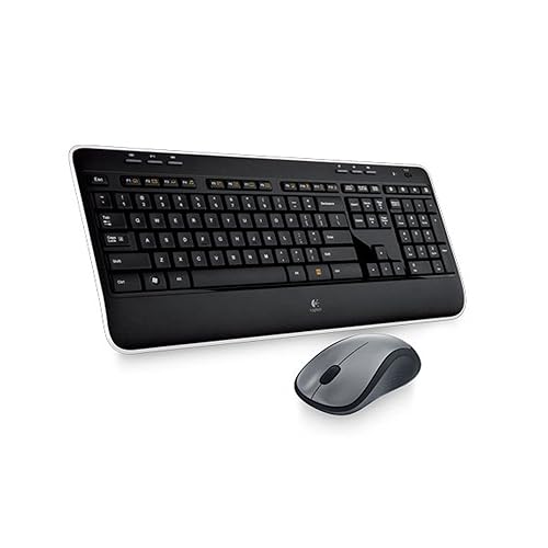 Logitech Mk520 Wireless Keyboard And Mouse Combo   Black/Grey