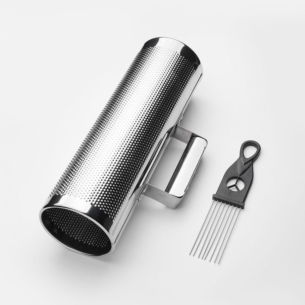 Metal Guiro 12X 4 Stainless Steel With Scraper Latin Percussion Instrument,By Vangoa