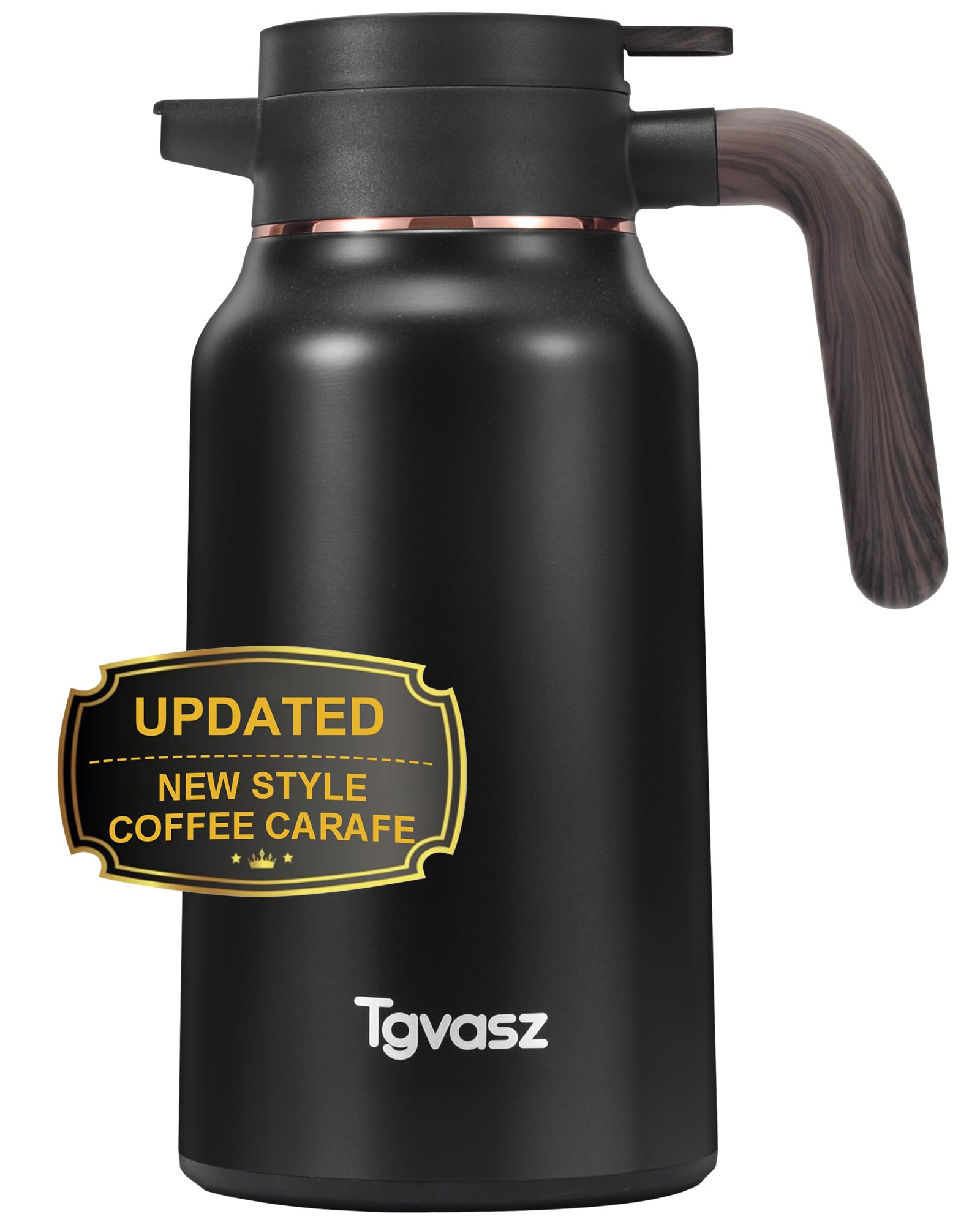 Thermal Coffee Carafe 70 Oz   36 Hour Stainless Steel Carafes For Hot Liquids Insulated Airpot Coffee Carafes For Keeping Hot/Co