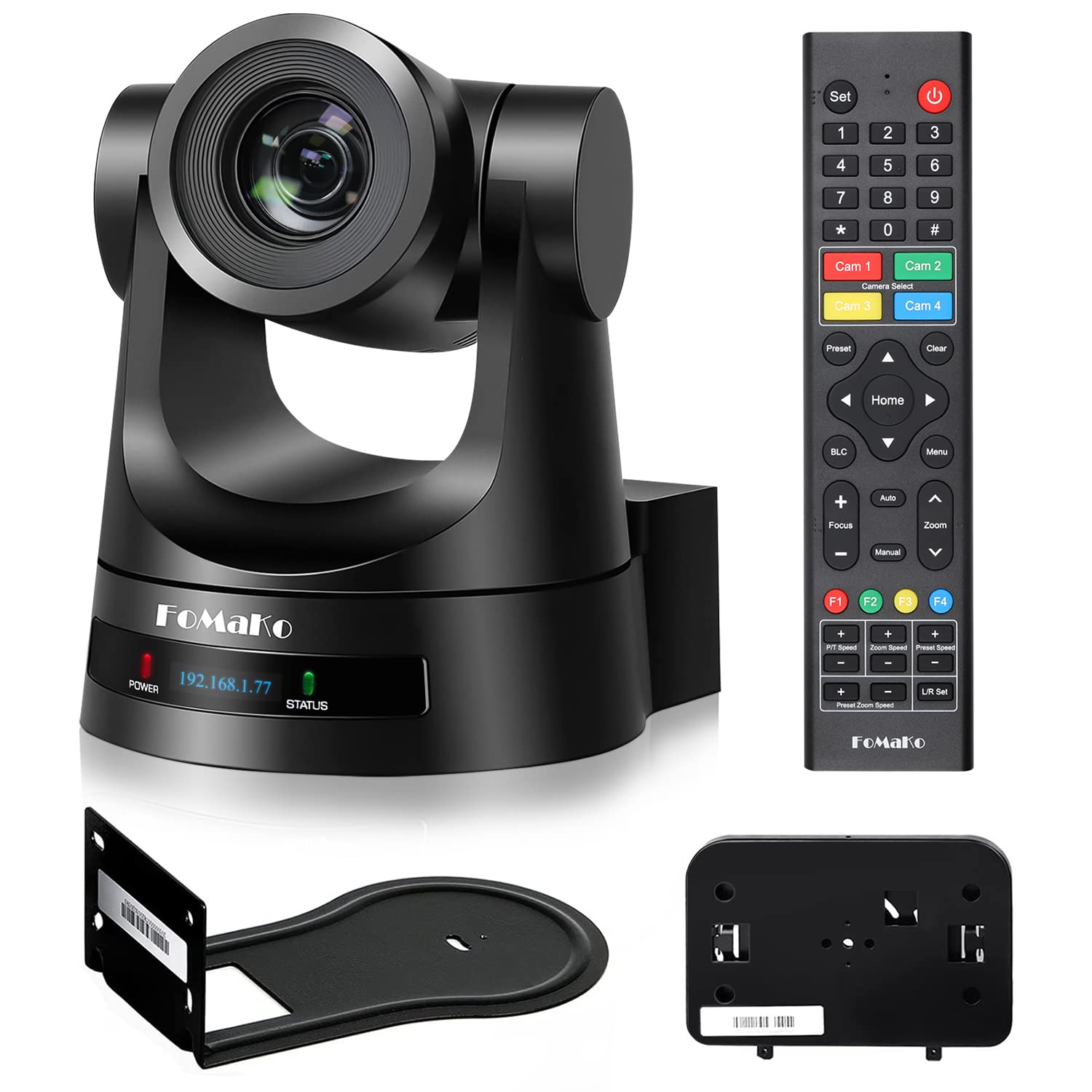 Fomako Ptz Camera Hdmi 20X Optical Zoom 3G Sdi Ip Live Streaming Camera, True To Life Colors, Poe Supports, Hdmi Ptz Camera For