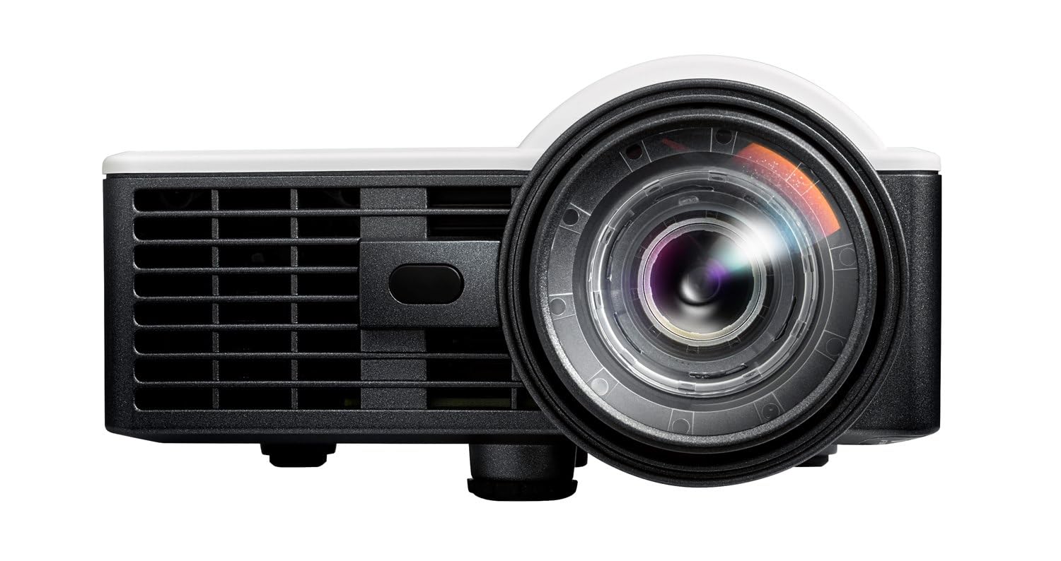 Optoma ML1050STi Portable LED Projector with Enhanced Gaming Mode - Short Throw, Built-in Speaker, Auto Focus, Built-in Media Pl