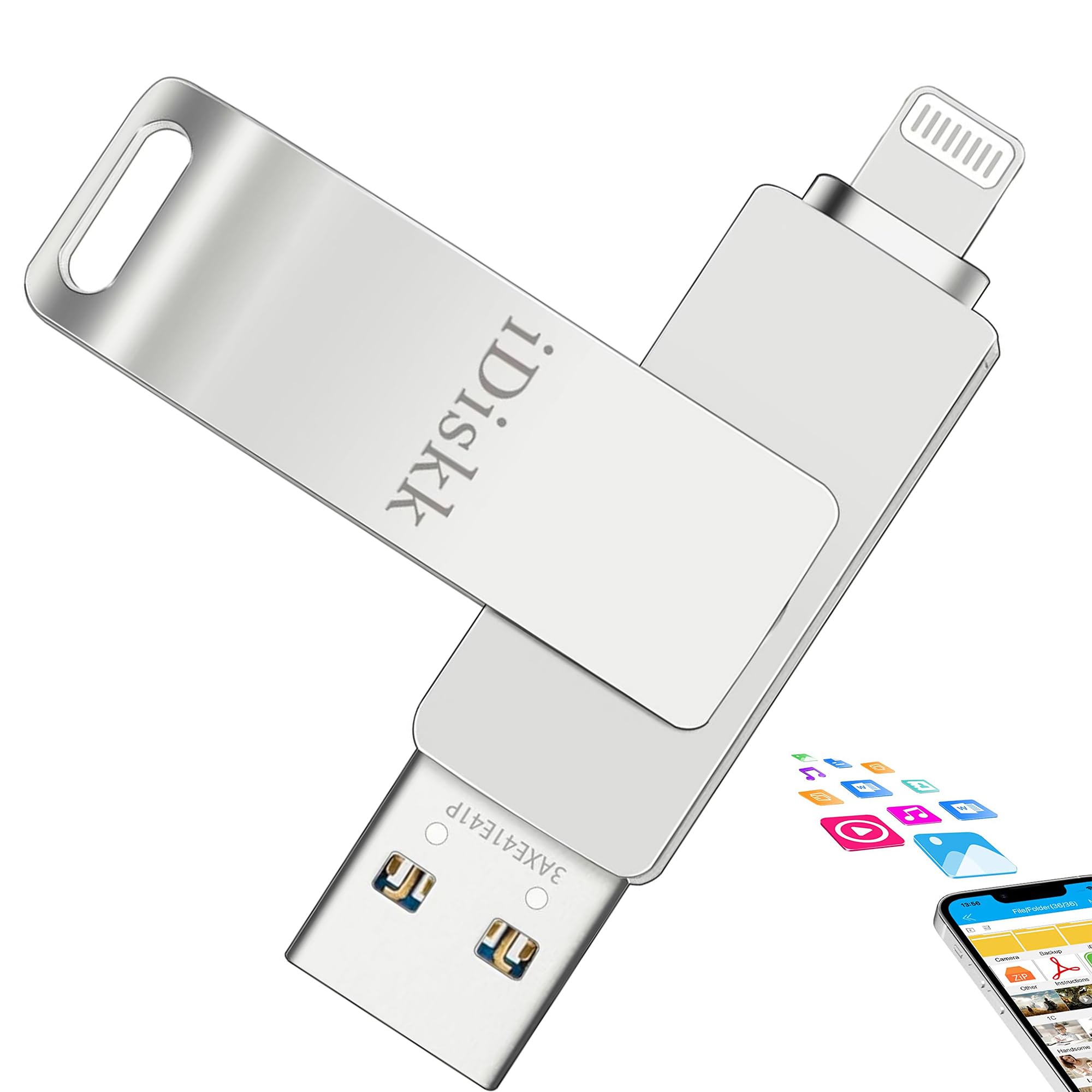 ?App Le Certified 1T B? Idiskk Photo Storage Iphone Flash Drive Photo Stick For Iphone (14/13/12/11 Pro/Plus/Pro Max,13/12 Mini,Xr,Xs,Xs Max,X),Lightning Ipad, Macbook/Pc External Usb Storage
