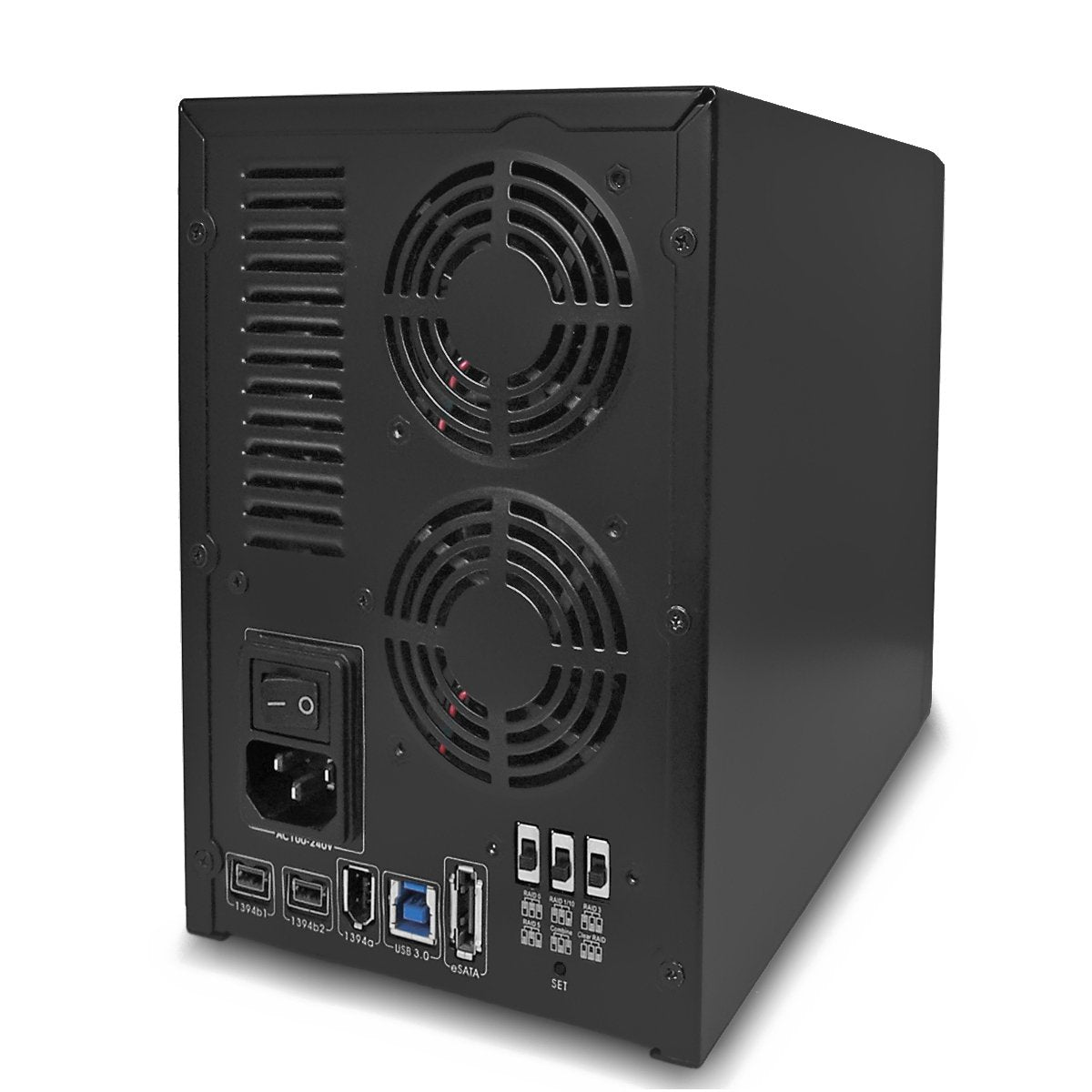Oyen Digital 100Tb Mobius 5-Bay Firewire 800, Esata, Usb 3.0 Raid Hard Drive Array, 3R5-Eb3-100Tb