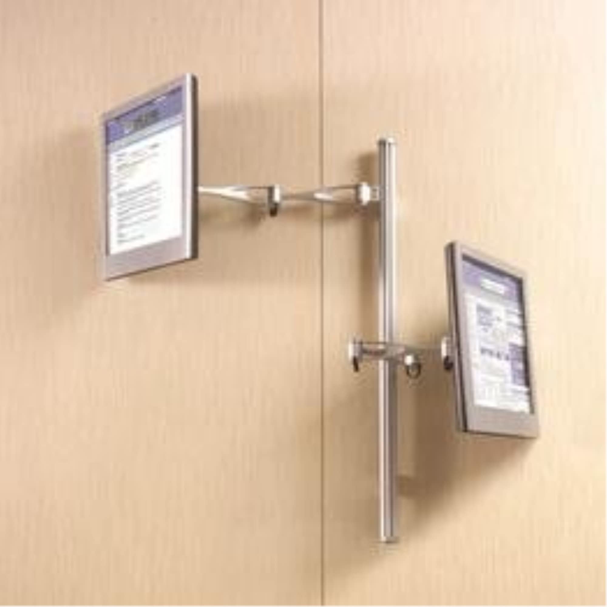 Cotytech Long Pole Double Arm Wall Mount For Two Monitors (Mw D1A2L)