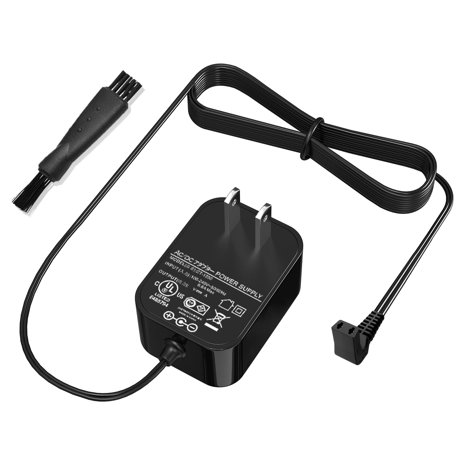 Vhbw Replacement Charger For Wahl Trimmer 9864, Wss31, 9870, 9818A Charging Cable, 5V Power Cord For Wahl 9864Ss, Ss2L, 5616L, 5