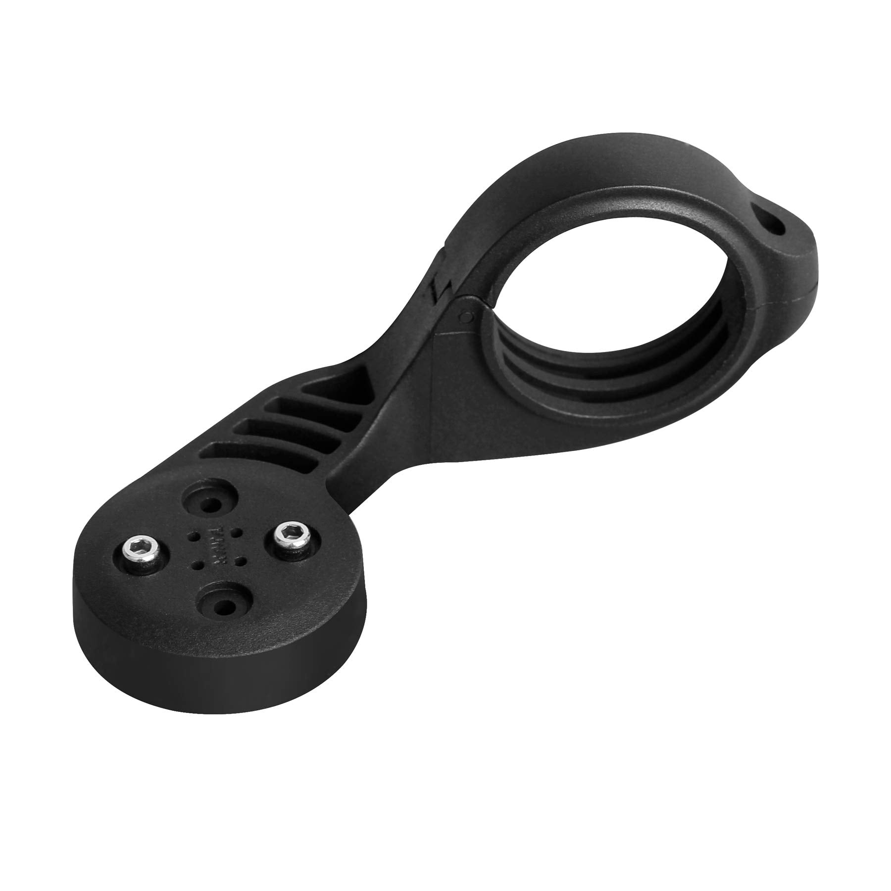 Out Front Bike Mount Bicycle Extended Mount With Carbon Finish Compatible With Garmin Edge 200, 500, 510, 520, 800, 810, 530, 830 And Other Garmin Models