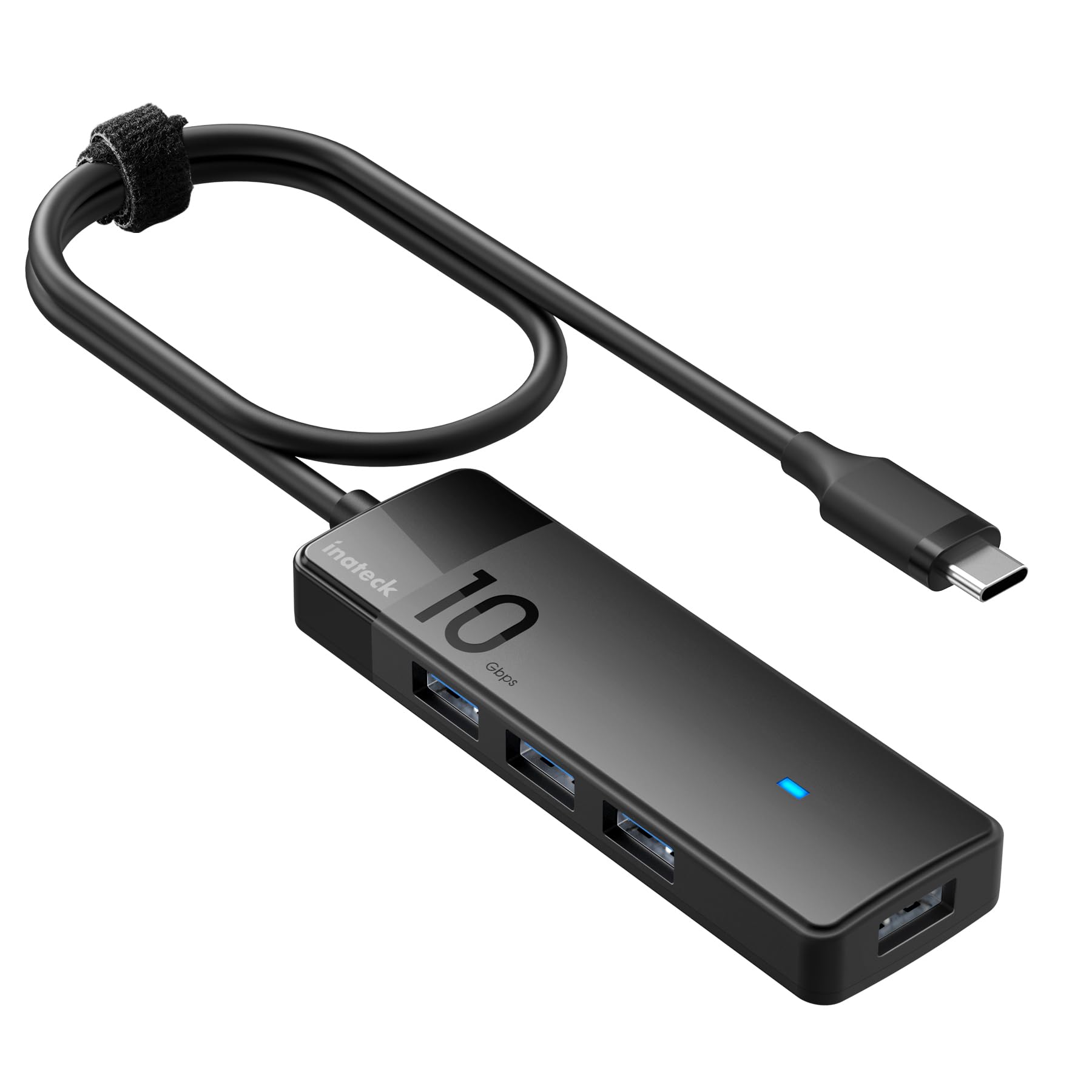 Inateck Usb C Hub, Usb 3.2 Gen 2 Usb C Hub With 4 Usb A Ports, 10Gbps, 1.6 Ft Cable, Compatible With Windows7/8/10/11, Linux, Ma