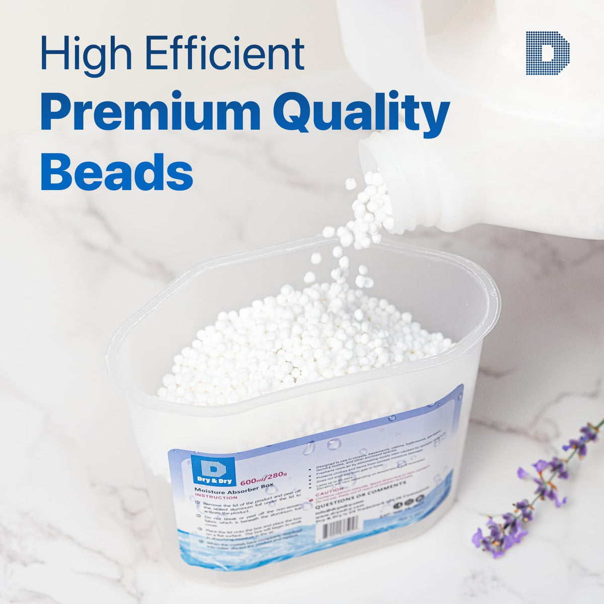 Dry & Dry Moisture Absorbers Refill Beads (64 Lbs) Dehumidifiers For H ...