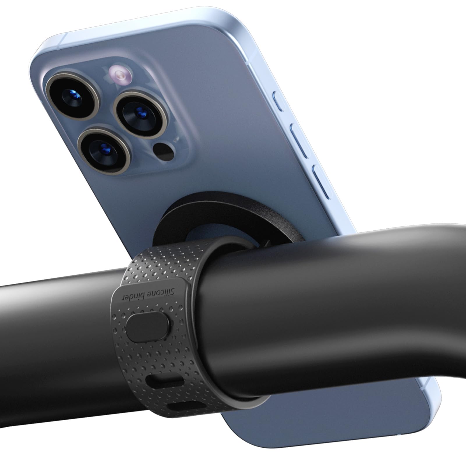 Moofit Magnetic Phone Holder, Magnet Fitness Phone Mount Accessory For Gym, Fitness Bikes, Workout Equipment, Stroller And Cart 