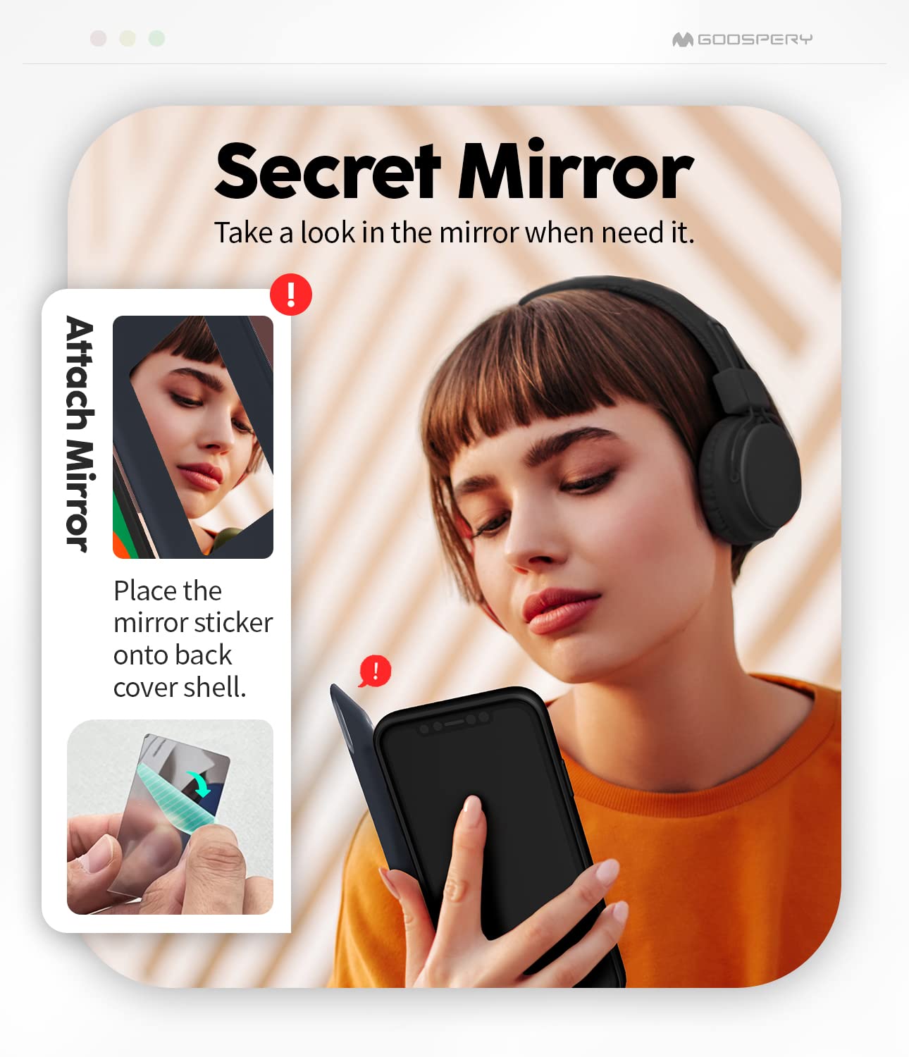 Goospery Iphone Xr Wallet Case With Card Holder, Protective Dual Layer Bumper Phone Case   Navy