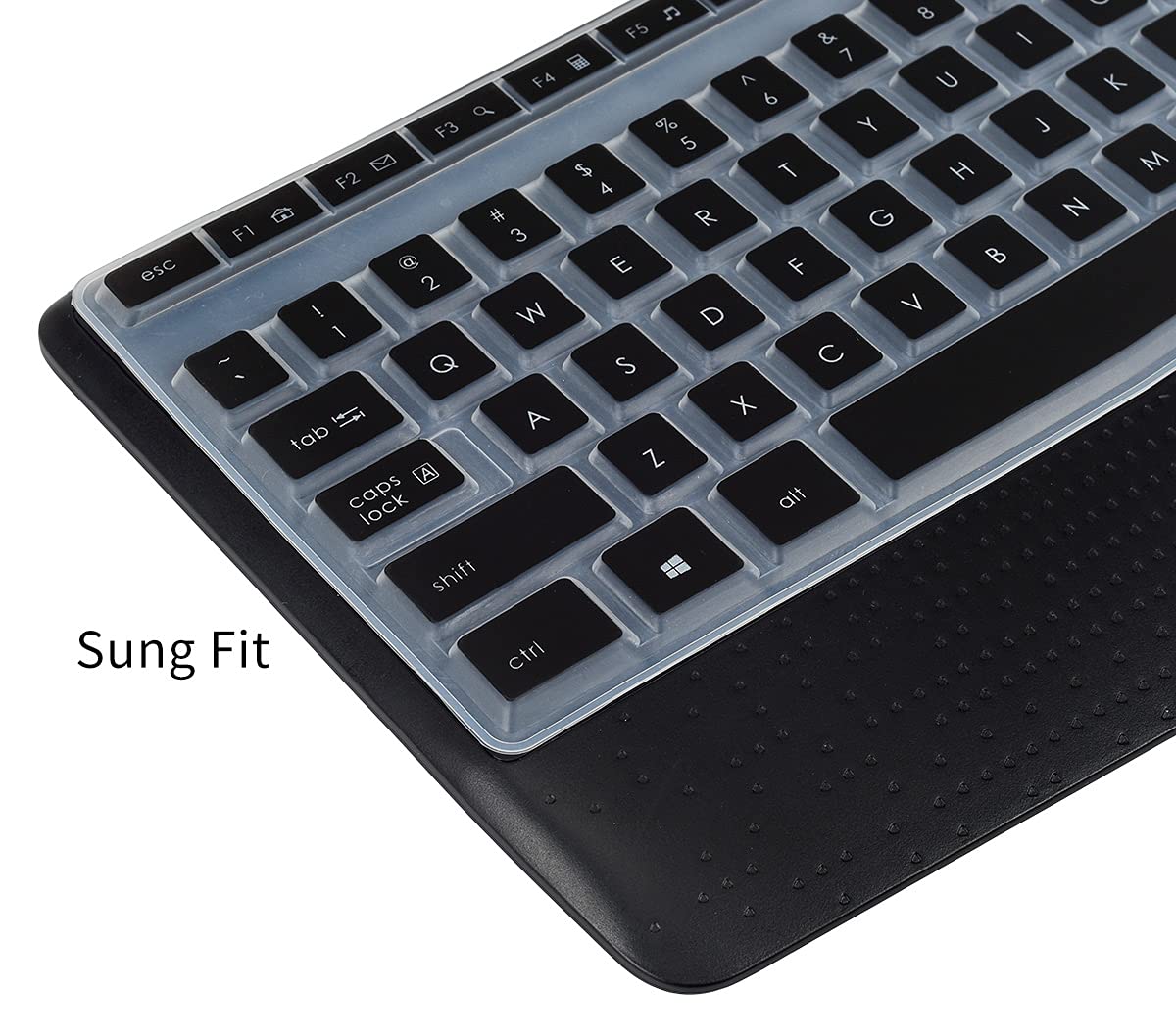 Casebuy Keybord Cover Skin Compatible With Logitech Mk345 Wireless Keyboard, Logitech Mk345 Accessories, Mk345 Keyboard Protecto