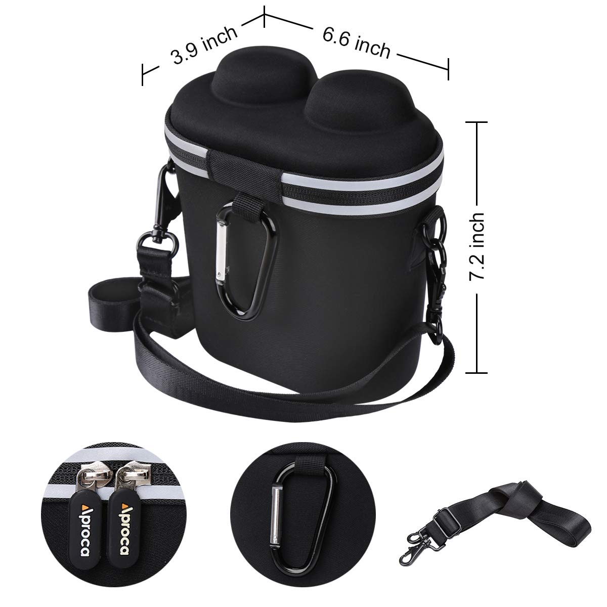 Aproca Hard Protective Travel Case For Canon 12X36 Image Stabilization Iii Binoculars