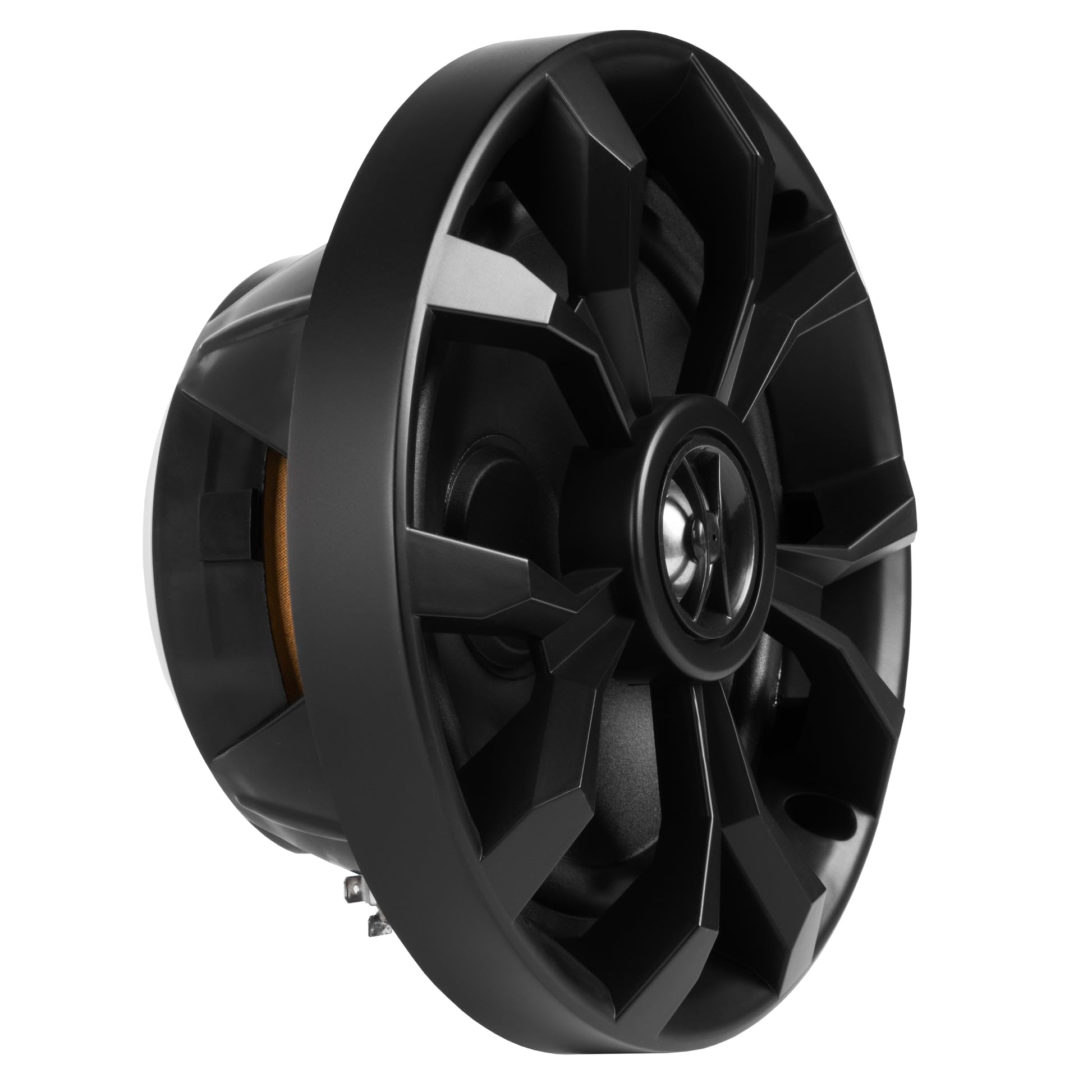 Belva Bbms65B 400W Peak (200W Rms) 6.5'' 2 Way Black Coaxial Marine Speakers For Boats/Atv/Utv/Sxs/Powersport