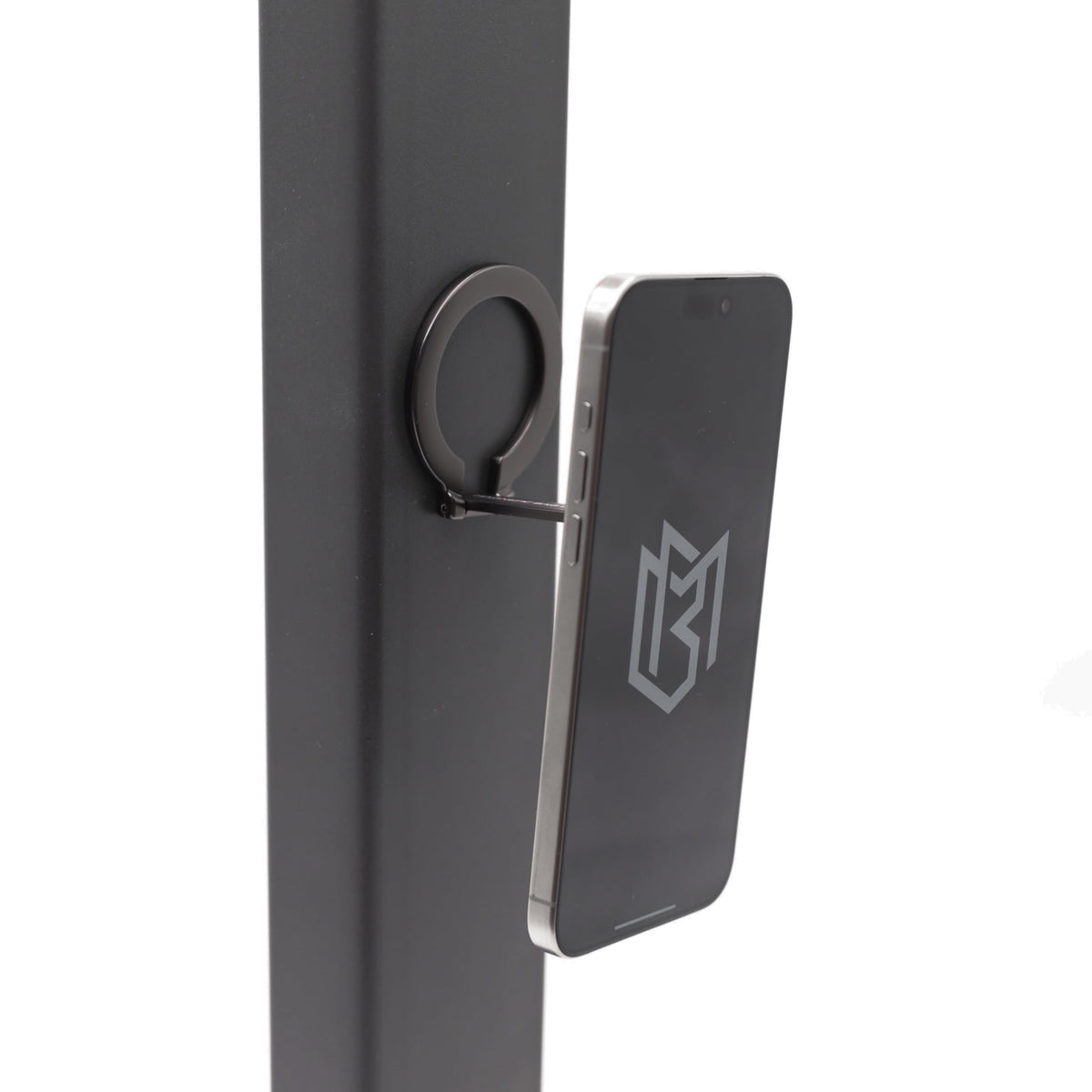 Magnetic Bag Company - Double Magnetic Ring Phone Holder, Compatible With Magsafe, Dual-Sided Mount For Iphone 16/15/14/13/12 Se