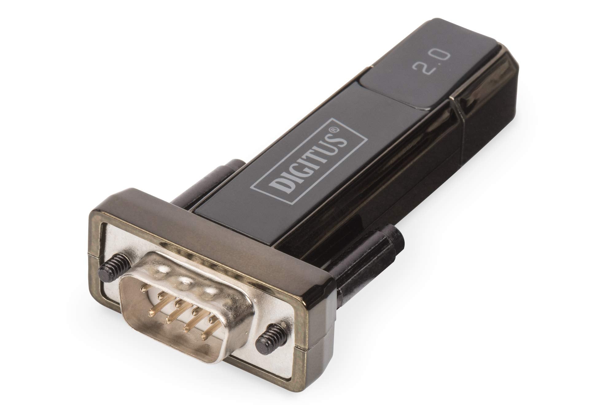 Digitus Usb To Serial Adapter   Rs232 Converter   Usb 2.0 Type A To Dsub 9M   Pl2303Gt Chipset   Includes 80 Cm Cable