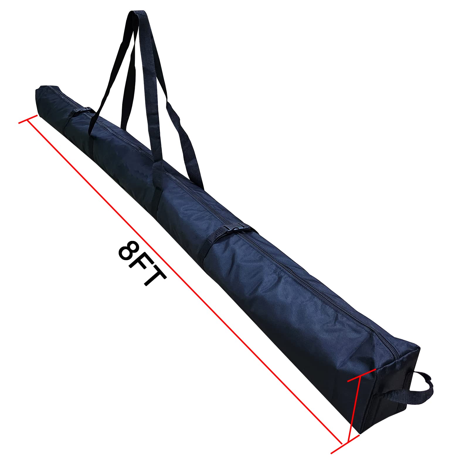 Hecis Backdrop Stand Bag, 8Ft Pipe And Drape Carry Bag, Upright Bag, Crossbar Bag, Pole Bag, For Pipe And Drape Backdrop Stand,
