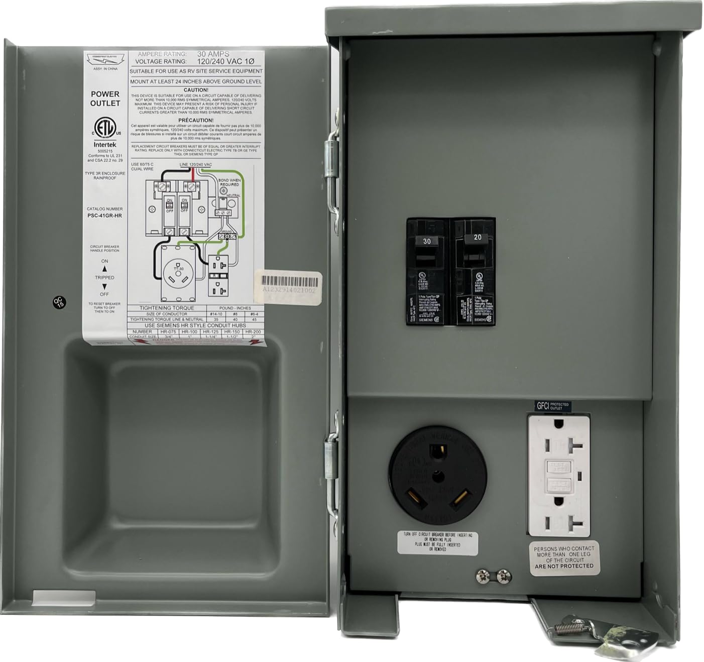 Connecticut Electric Cesmpsc41Grhr Power Outlet