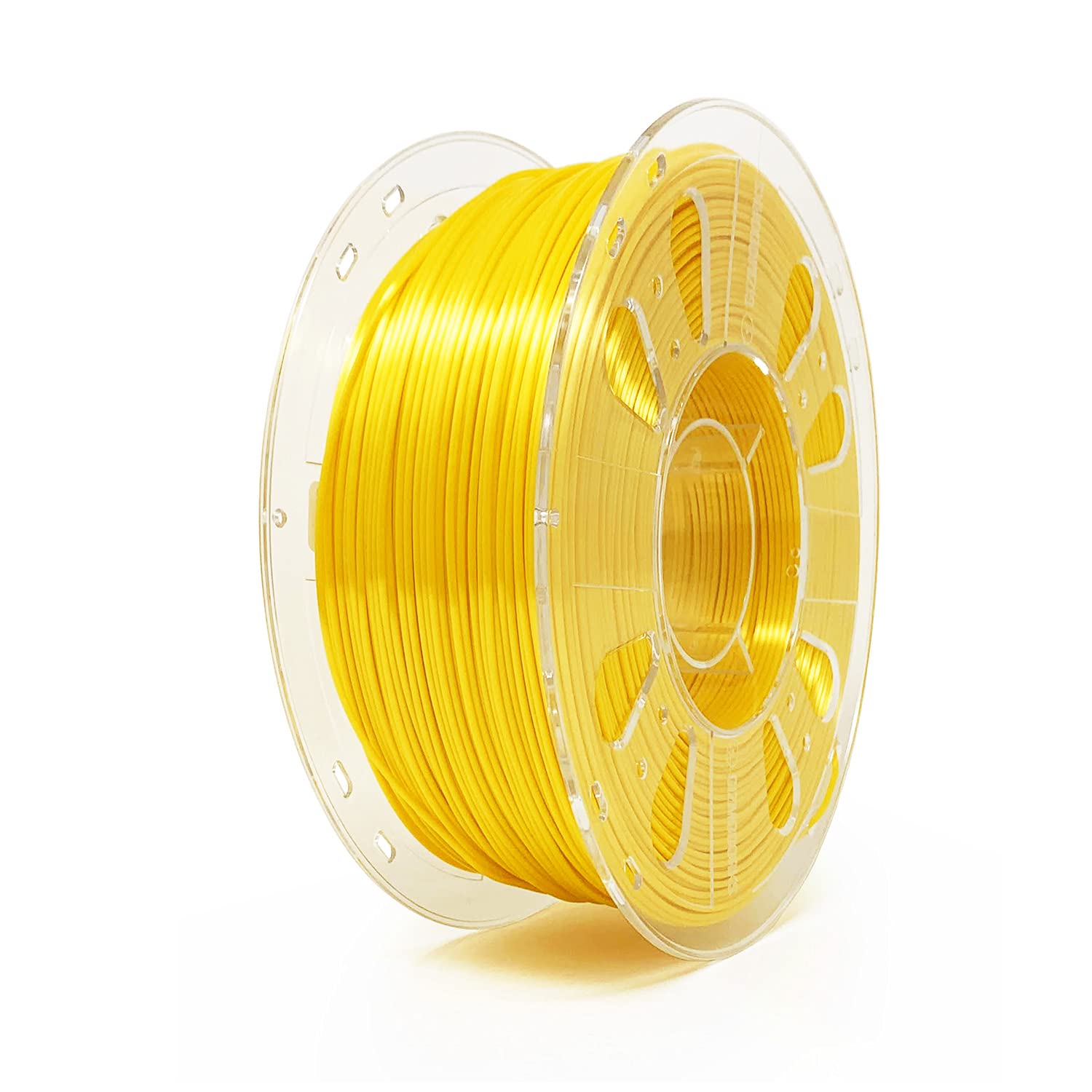 Gizmo Dorks Silk Pla 3D Printer Filament 1.75Mm 1Kg, High Gloss Yellow Gold
