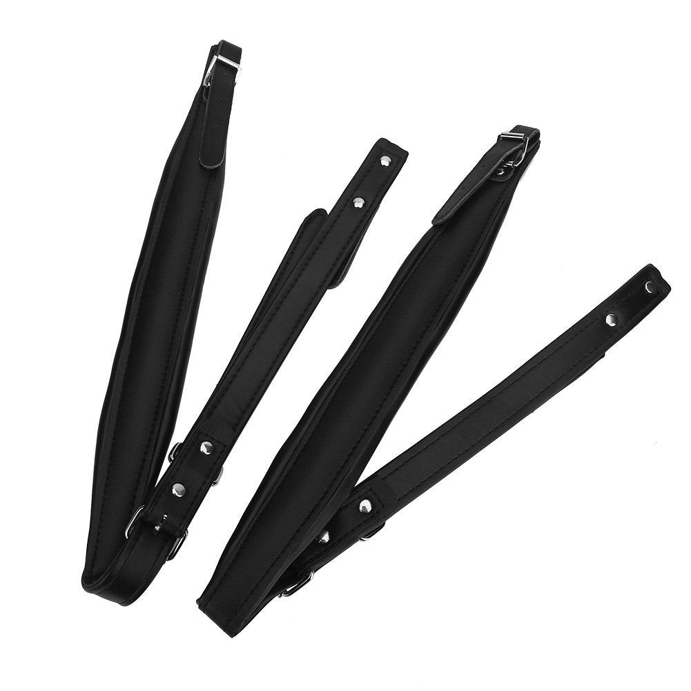 Accordion Strap, Adjustable Wear-Resistant Shoulder Belts Straps for 16-120 Bass Accordion(110.00 * 4.80 * 2.50cm-Black)